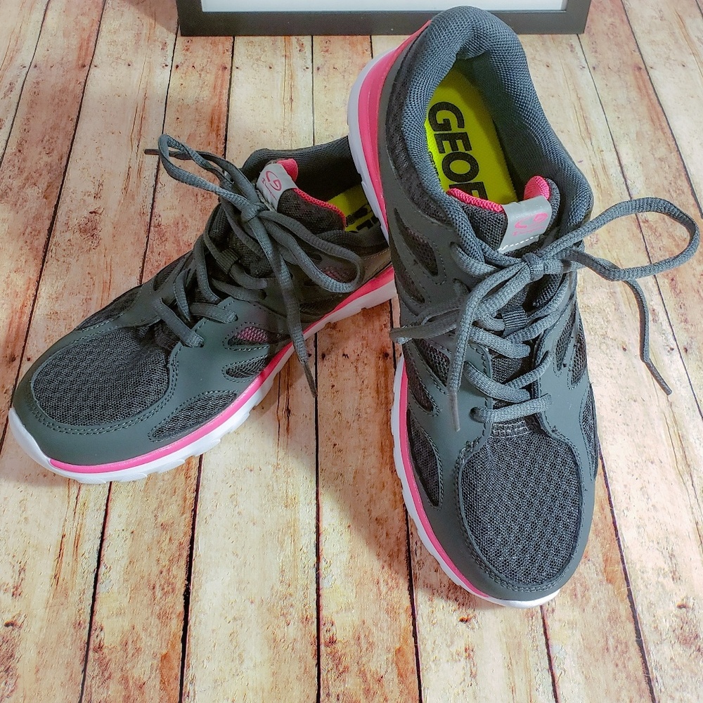 Champion Pink and Gray Athletic Sneaker Shoes